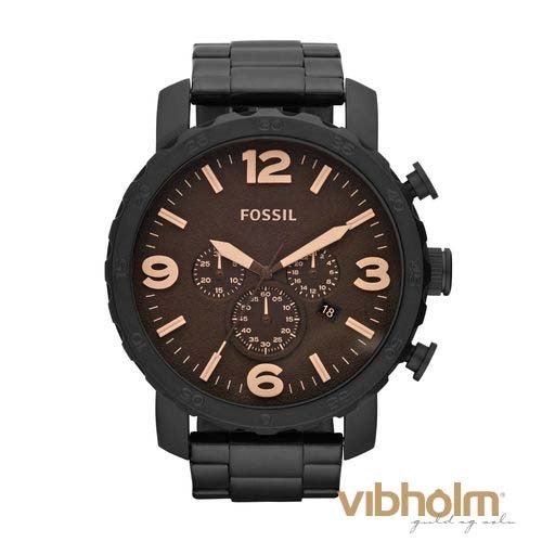 Fossil - Nate Herreur - stål JR1356